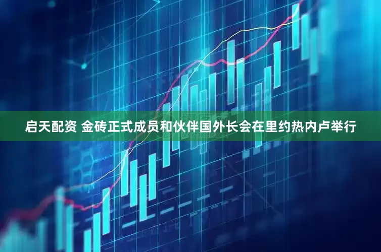 启天配资 金砖正式成员和伙伴国外长会在里约热内卢举行