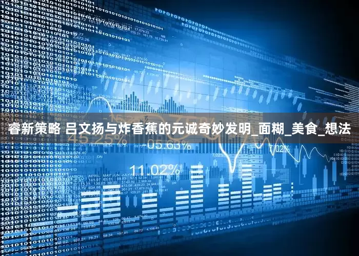 睿新策略 吕文扬与炸香蕉的元诚奇妙发明_面糊_美食_想法