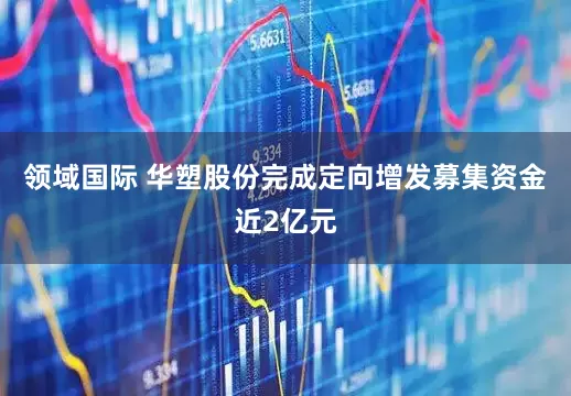 领域国际 华塑股份完成定向增发募集资金近2亿元